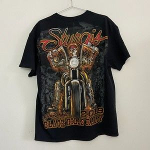 Black Hills Rally 2019 South Dakota Motorcycle T-Shirt